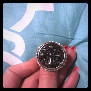 Costume Ring Tory Burch look a like